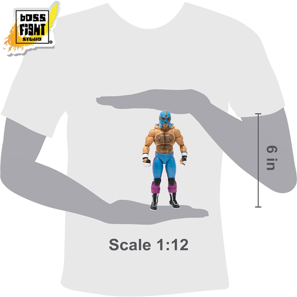 Boss Fight Studio Legends of Lucha Libre Konnan Premium Collector Figure